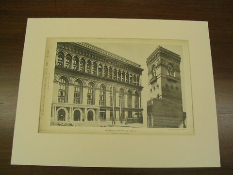 The Produce Exchange, New York, NY, 1886, George B. Post