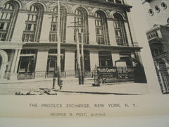 The Produce Exchange, New York, NY, 1886, George B. Post