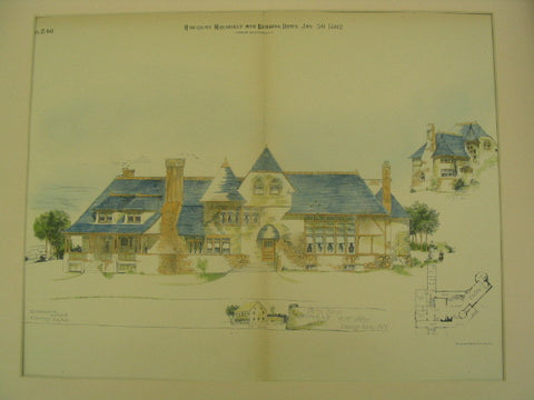 Farm House Improvements for Mr. Wilder, Orange County, NY, 1892, W. G. W. Dietrich