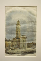 The Belfry of Valenciennes, Valenciennes, France, EUR, 1862, Unknown