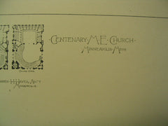 Centenary M. E. Church, Minneapolis, MN, 1890, Warren H. Hayes