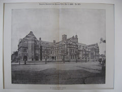 St. Olave's Grammar School, London, England, UK, 1900, E. W. Mountford