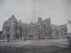 St. Olave's Grammar School, London, England, UK, 1900, E. W. Mountford