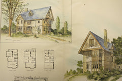 Architect's Home, the Residence of Robert Brown, 1893, Robert Brown