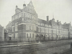 Battersea Polytechnic (now the University of Surrey), London, England, UK, 1894, E. W. Mountford
