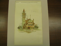 Engine House No. 15, Detroit, MI, 1888, Donaldson & Meier
