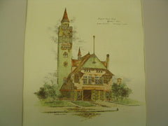 Engine House No. 15, Detroit, MI, 1888, Donaldson & Meier