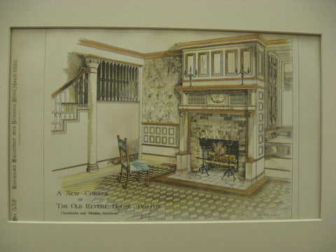 The Old Revere House, Boston, MA, 1886, Chamberlin and Whidden