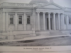 The Blackstone Memorial, Chicago , IL, 1904, S. S. Beman