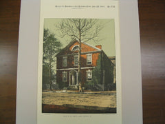 House of Mr. Barton Myers, Norfolk, VA, 1888