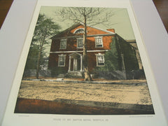 House of Mr. Barton Myers, Norfolk, VA, 1888
