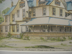 House of Robert Magruder, Arlington, MD, 1883, F. E. and H. R. Davis