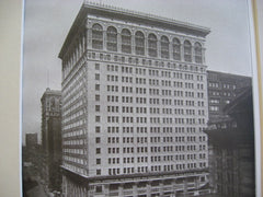 Commercial National Bank Building, Chicago, IL, 1907, D. H. Burnham and Company