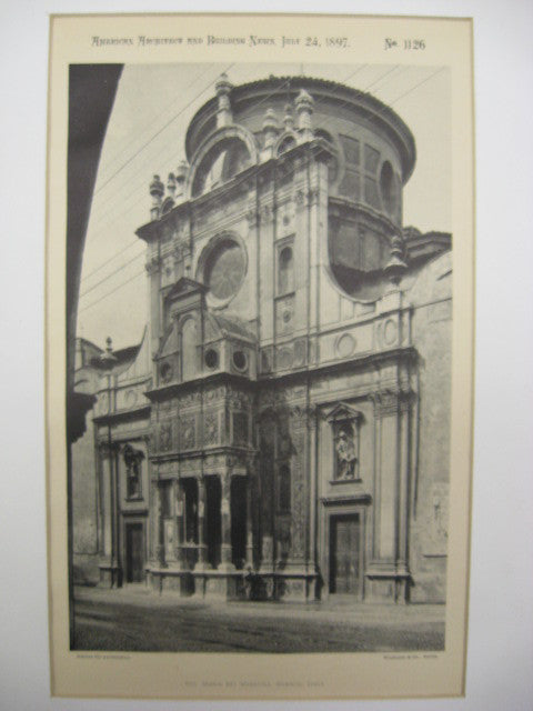 Sta. Maria dei Miracoli, Brescia, Italy, EUR, 1897