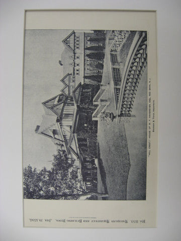 Hill Crest, the House of W. F. Havemeyer, Red Bank, NJ, 1898, Brunner and Tryon