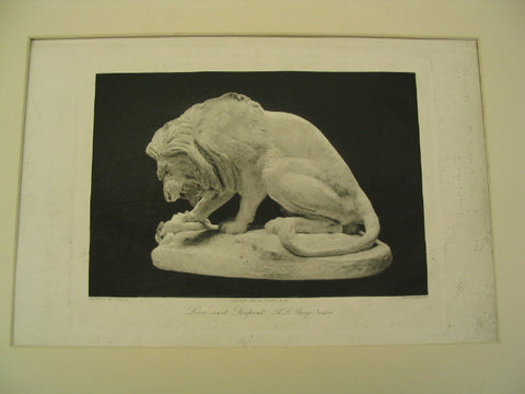 Sculpture , 1890, Antoine Louis Barye