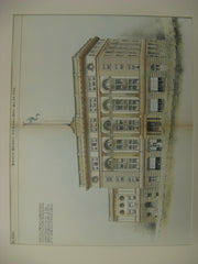 Young Mens Christian Association Building, San Francisco, CA, 1891, A. Page Brown