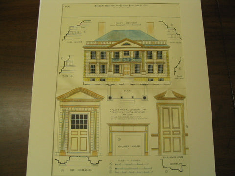 Count Rumford House, Woburn, MA, 1895, G.P. Fernald and F.C. Adams