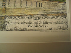 Church of England Soldies Institute, Woolwich, England, UK, 1893, Newman and Newman
