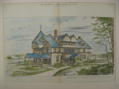 Seacroft House, Seabright, NJ, 1883, Bruce Price and George A. Freeman