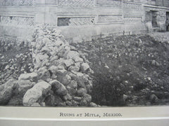 Ruins at Mitla, Mitla, Mexico, LAM, 1898, Unknown