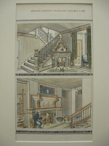 The Hawthorns, Milton, MA, 1877, Unknown