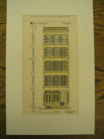 Store No. 31, Greene St., New York, NY, 1877, G.W. Romeyn