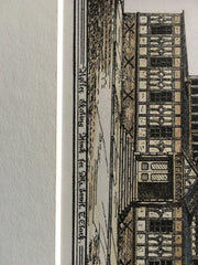 Hoffer Skating Rink for Samuel T Clark, 1878, Original, Hand Colored