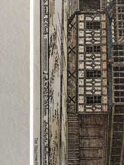 Hoffer Skating Rink for Samuel T Clark, 1878, Original, Hand Colored
