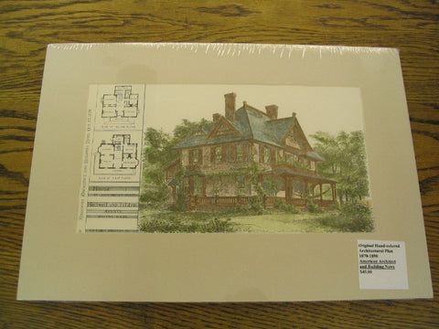 House at Belmont, Mass., Belmont, MA, 1879, Hartwell & Tilden