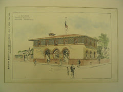 U.S. Post Office, Pottsville, PA, 1899, James K. Taylor