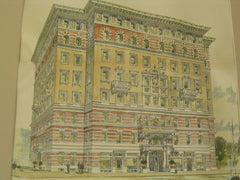 The Imperial Apartments, St. Louis, MO, 1895, W. Albert Swasey