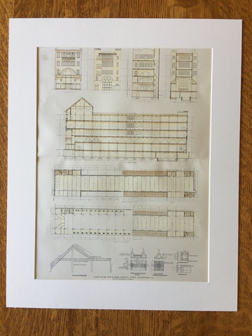 Store for Alan Reed, Chestnut St, Philadelphia, PA, 1905, Original Hand Colored