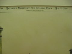 Pennsylvania Institute for the Blind, Overbrook, PA, 1897, Cope and Stewardson