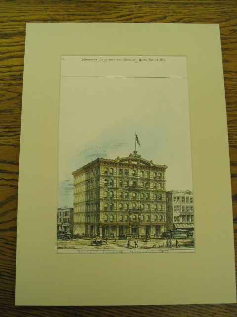 Gazette Building, Cincinnati, OH, 1878, n/a