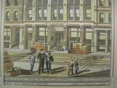 Warehouse Owned by the Miller Estate on Federal St., Boston, MA, 1878, Unknown