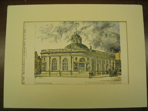 Hibernian Bank, San Francisco, CA, 1891, A. Page Brown