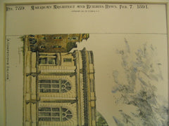 Hibernian Bank, San Francisco, CA, 1891, A. Page Brown