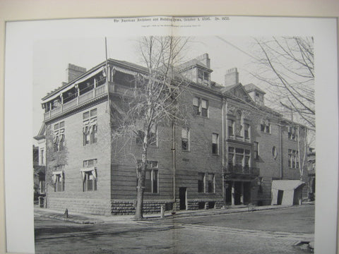 Genesee Valley Club-House, Rochester, NY, 1898, Du Fais and Canfield