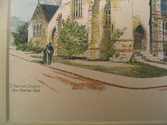 St. Martin's Church, New Bedford, MA, 1893, Henry Vaughan