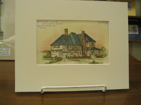 House for William Casey, Tarrytown Heights, NY, 1894, Henry Rutgers Marshall