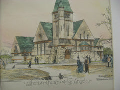 Lutheran Church, Los Angeles, CA, 1888, Willis Polk
