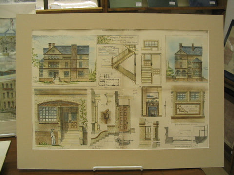Christ Church Orphanage, Baltimore, MD, 1882, Wyatt and Sperry