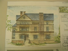 Christ Church Orphanage, Baltimore, MD, 1882, Wyatt and Sperry