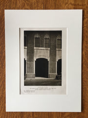Barclay Vesey Telephone Building, Arcade Exterior, NY, 1926, Lithograph x