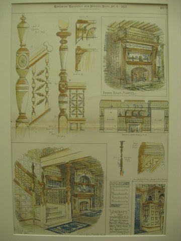 Seacroft Details, Seabright, NJ, 1883, Bruce Price and Geo. A. Freeman