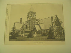 Christ Church, Portsmouth, NH, 1894, H. M. Congdon