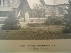 Christ Church, Portsmouth, NH, 1894, H. M. Congdon