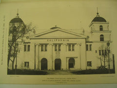 Set of 9 pictures from the World's Columbian Exposition, 1893