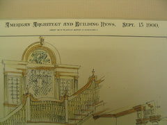 House of Frank W. Simmons, Ottumwa, IA, 1900, F. R. Comstock